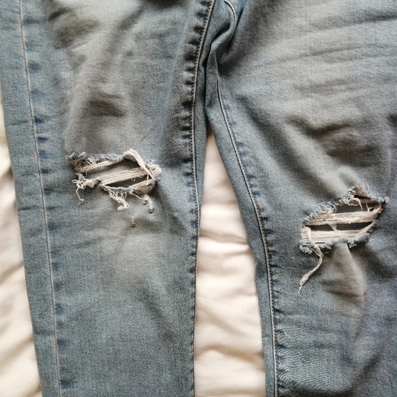 Levi's Wedgie Skinny Jeans in Arctic Freeze High Rise Button Fly Ankle 30 (10) - Picture 8 of 16